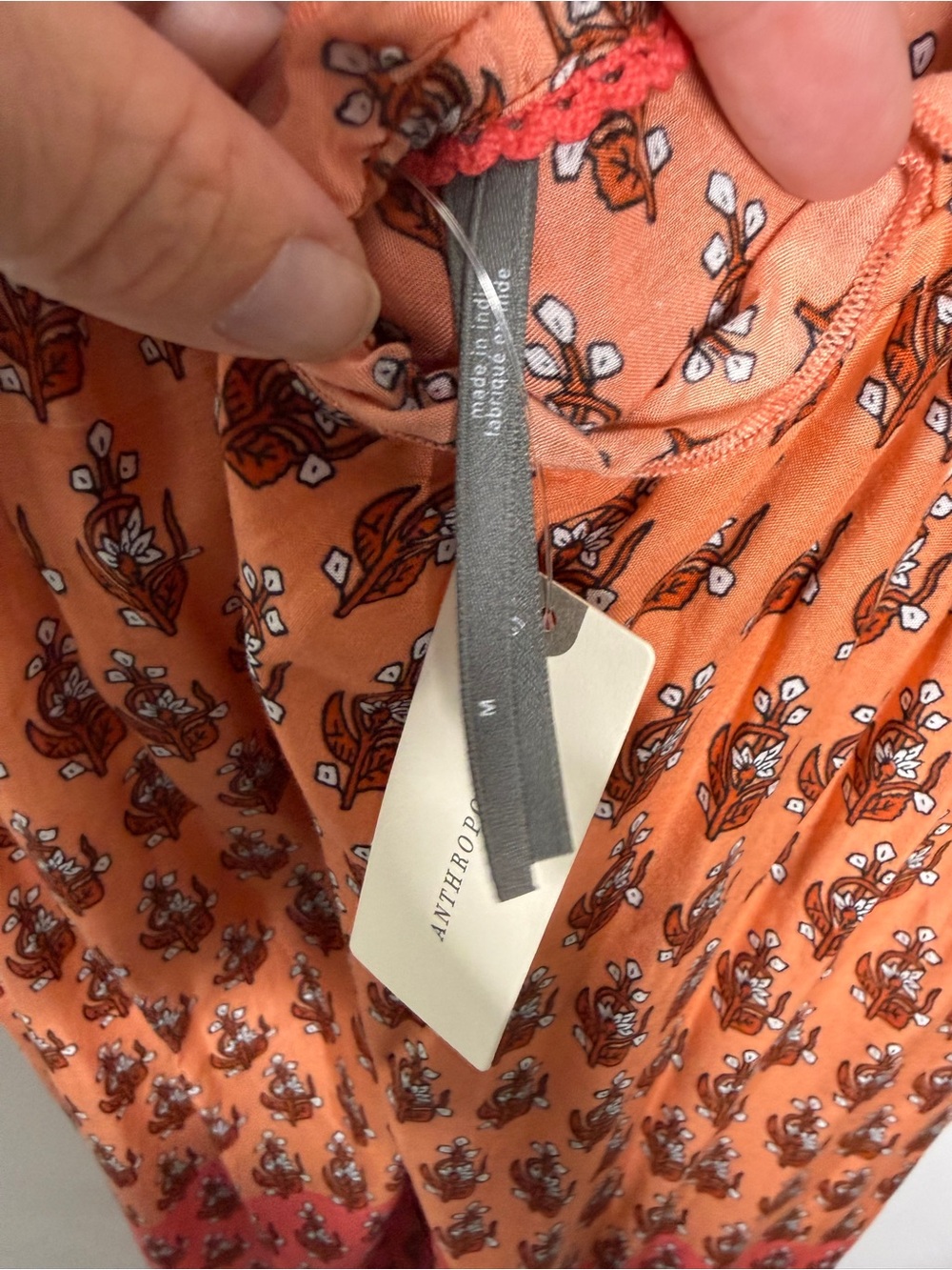 By Anthropologie Flounced Maxi Lounge Dress - Picture 5 of 8